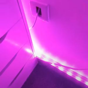 My Philips Hue Lightstrip Plus with the Hue Colorloop lab running