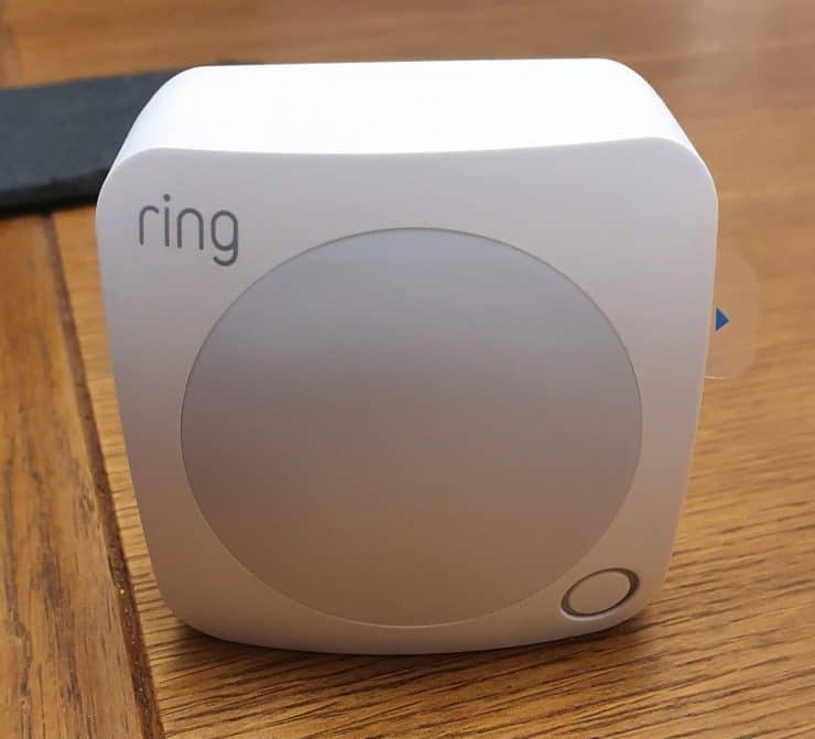 Front view of the Ring Motion Sensor 2nd gen