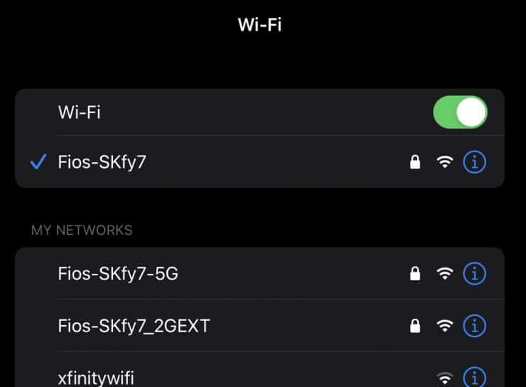 רשת WiFi כפולה