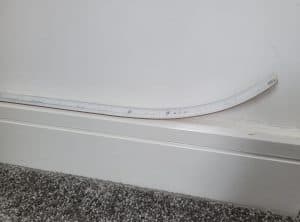 Philips Hue Lightstrip Plus unsticking from the wooden skirting board