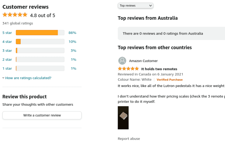 Lots of good Lutron Caseta reviews but none are from Amazon Australia customers