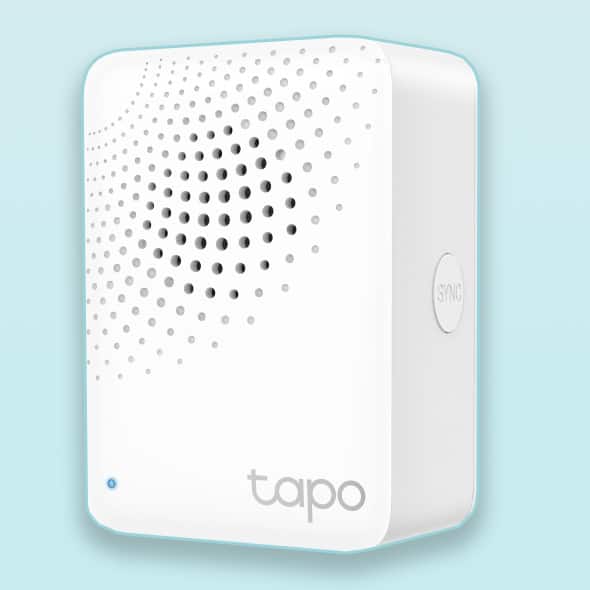 TP Link Tapo IoT Hub which various Tapo devices can connect to