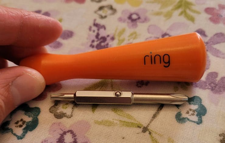 The reversible head Ring screwdriver