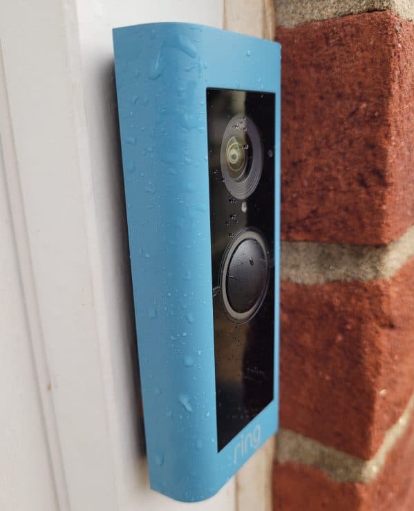 My Ring Doorbell Pro 2 covered in rain