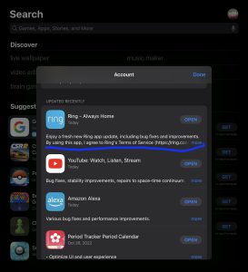 Apps to Update in App Store