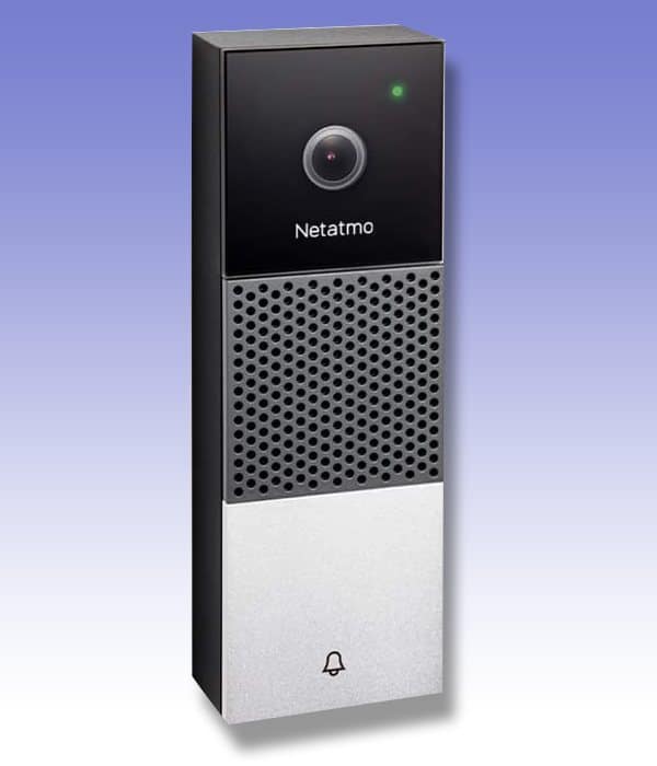 Marketing image of the Netatmo Wired Doorbell