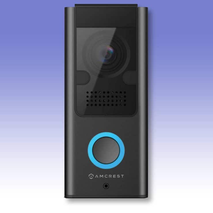 The Amcrest Wired 1080p doorbell