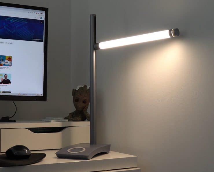 The Boring Lamp in desk mode