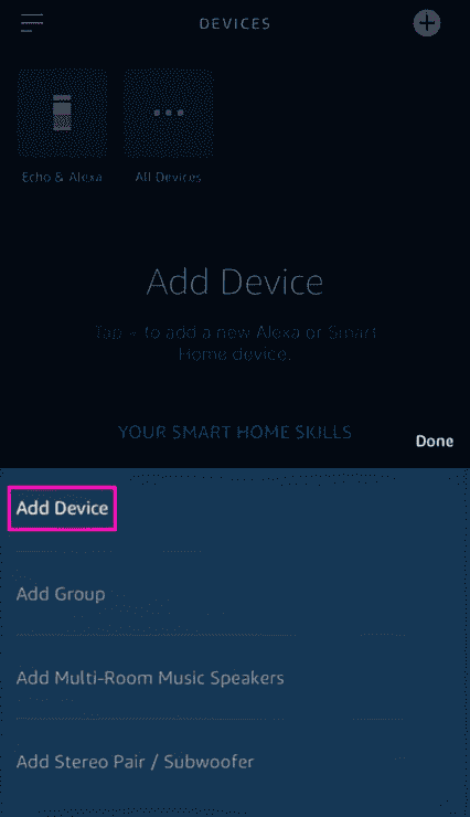 Click On Add Device